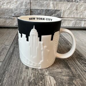 Starbucks Collector Series New York City Taxi Ceramic Collectable Coffee Tea Mug